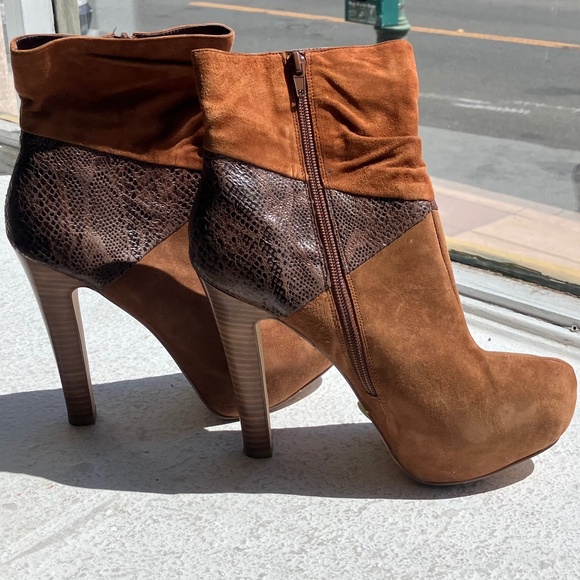 Bakers Brown Leather Suede Katerina boots - Picture 13 of 13